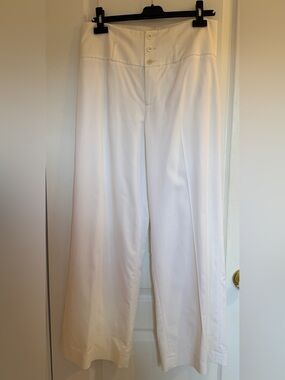 Mexx White Wide-Leg Women's Pants Brand New Size 10
